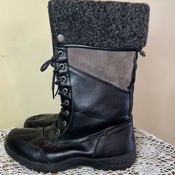 Ladies thinsulate lined winter boots, size 7 - Picture 3 of 9